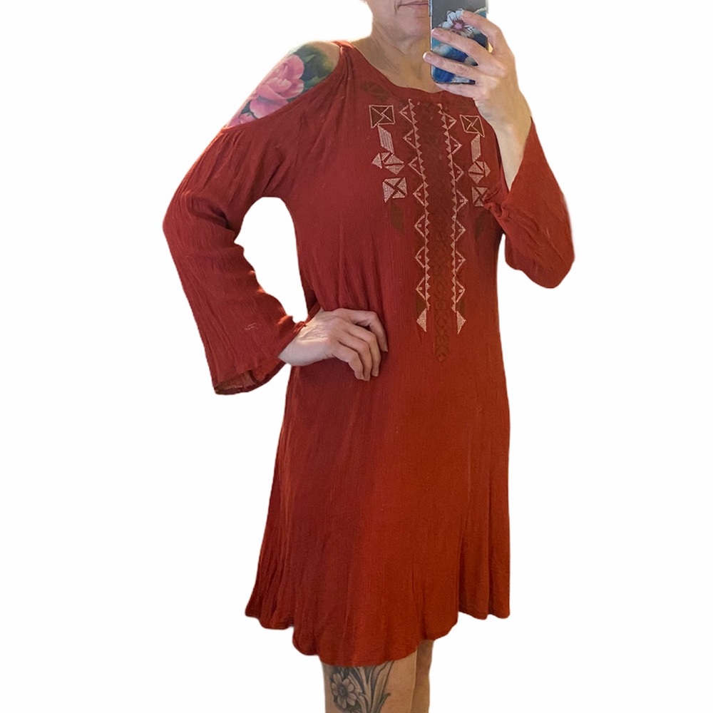 Urban Mango Cold Shoulder Dress
